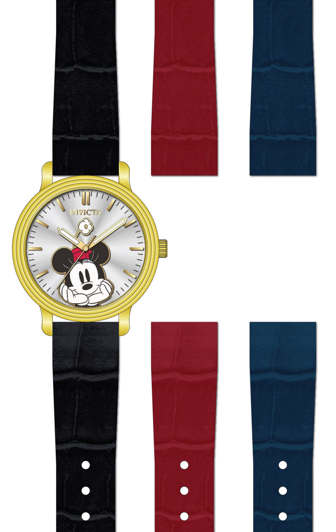 Band for Invicta Disney Limited Edition Unisex  30017