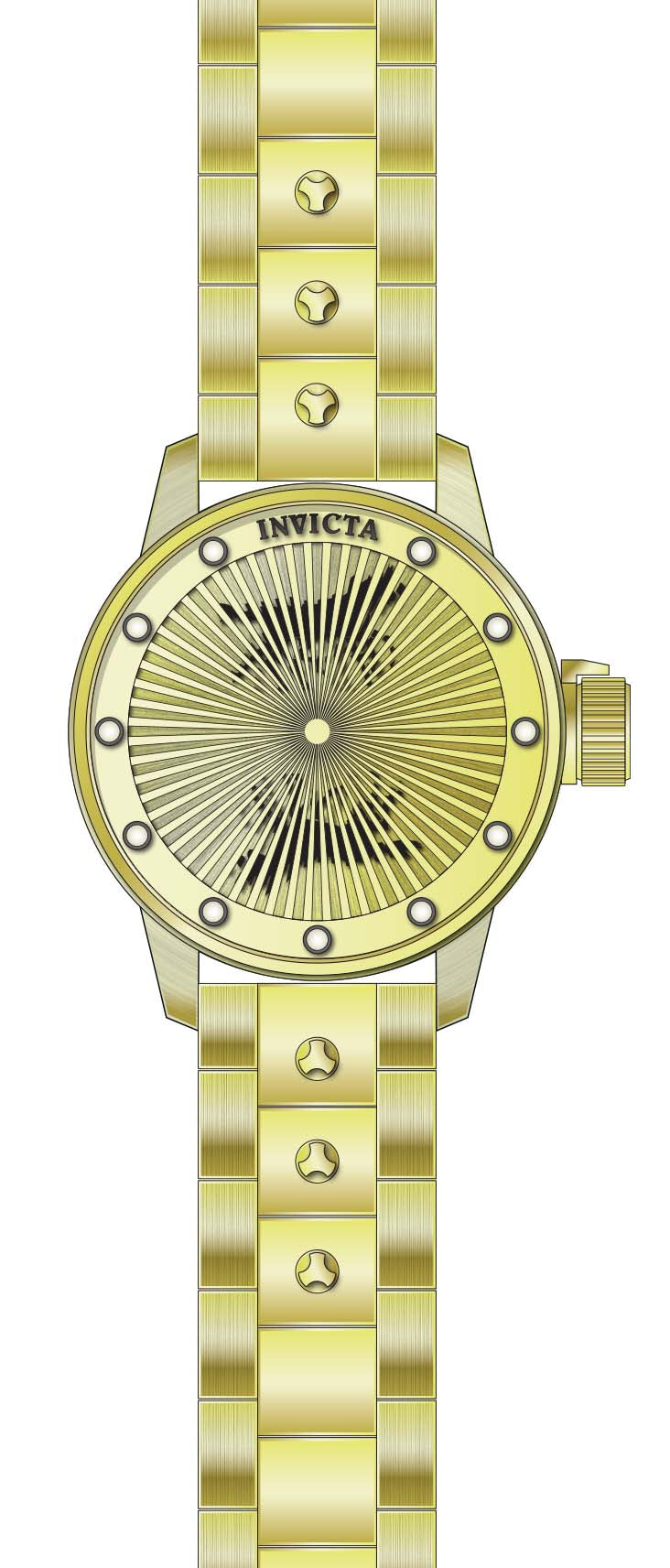 Band for Invicta Pro Diver Men  30394