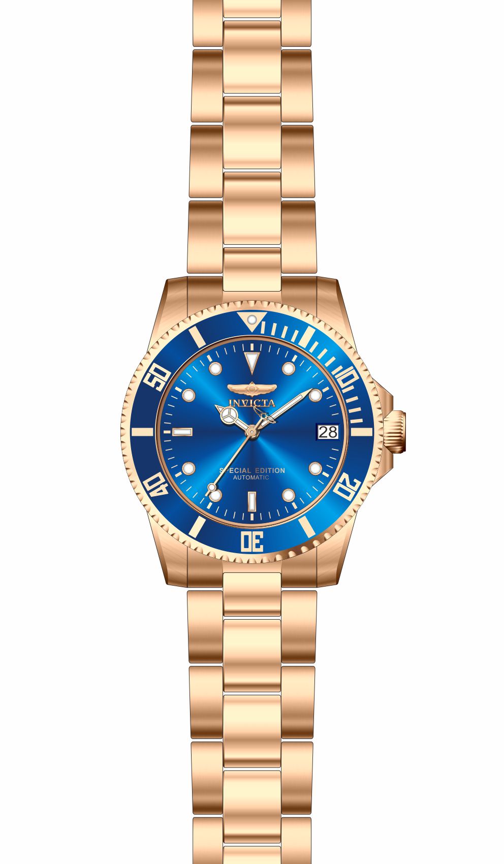 Band for Invicta Pro Diver Store Exclusive Lady 30606
