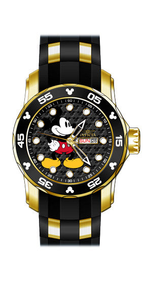 Band for Invicta Disney Limited Edition Mickey Mouse Men 30766
