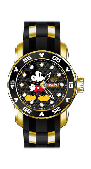 Band for Invicta Disney Limited Edition Mickey Mouse Men 30766