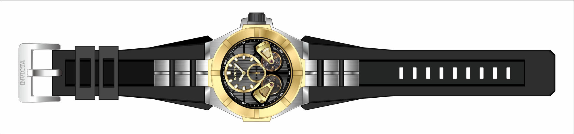 Band for Invicta Sea Hunter Men 31447