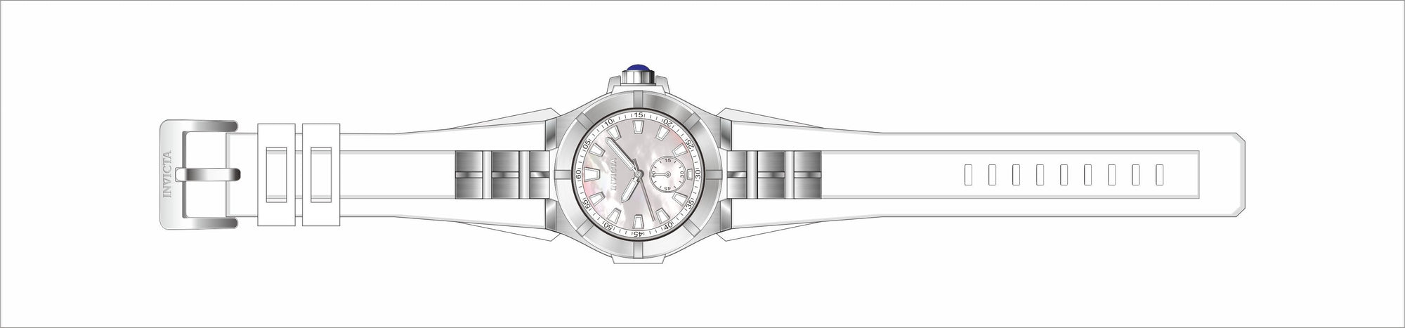 Parts for Invicta Sea Hunter Lady 31455