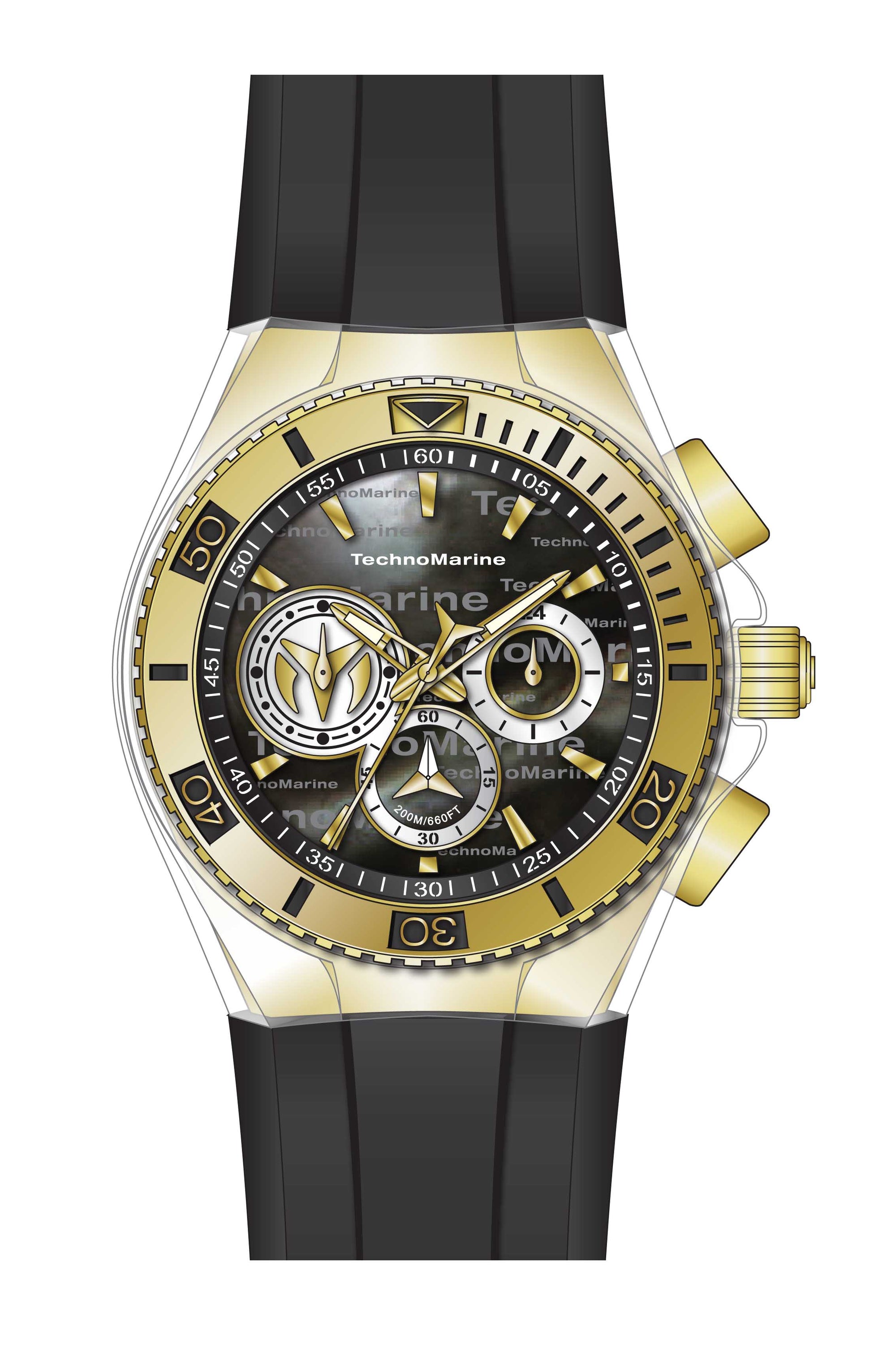 Band for Technomarine Cruise California TM-120025