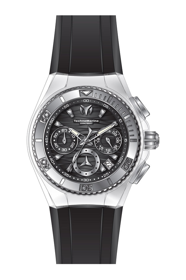 Band for Technomarine Cruise Star TM-120034 - Invicta Watch Bands