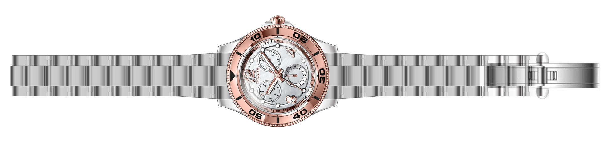 Band for Invicta Anatomic Lady  30374