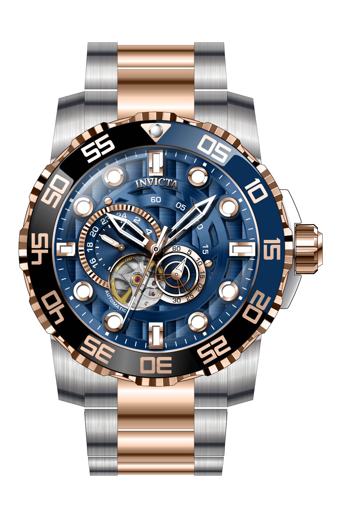 Parts for Invicta Pro Diver Men  30403