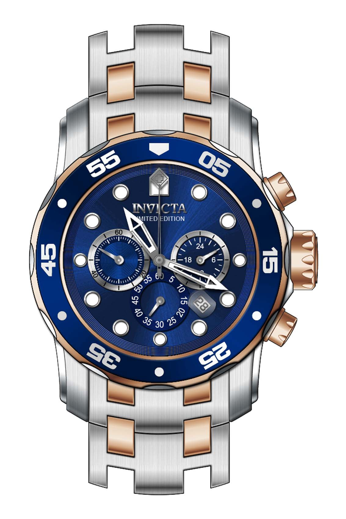 Parts for Invicta Pro Diver Men 30756