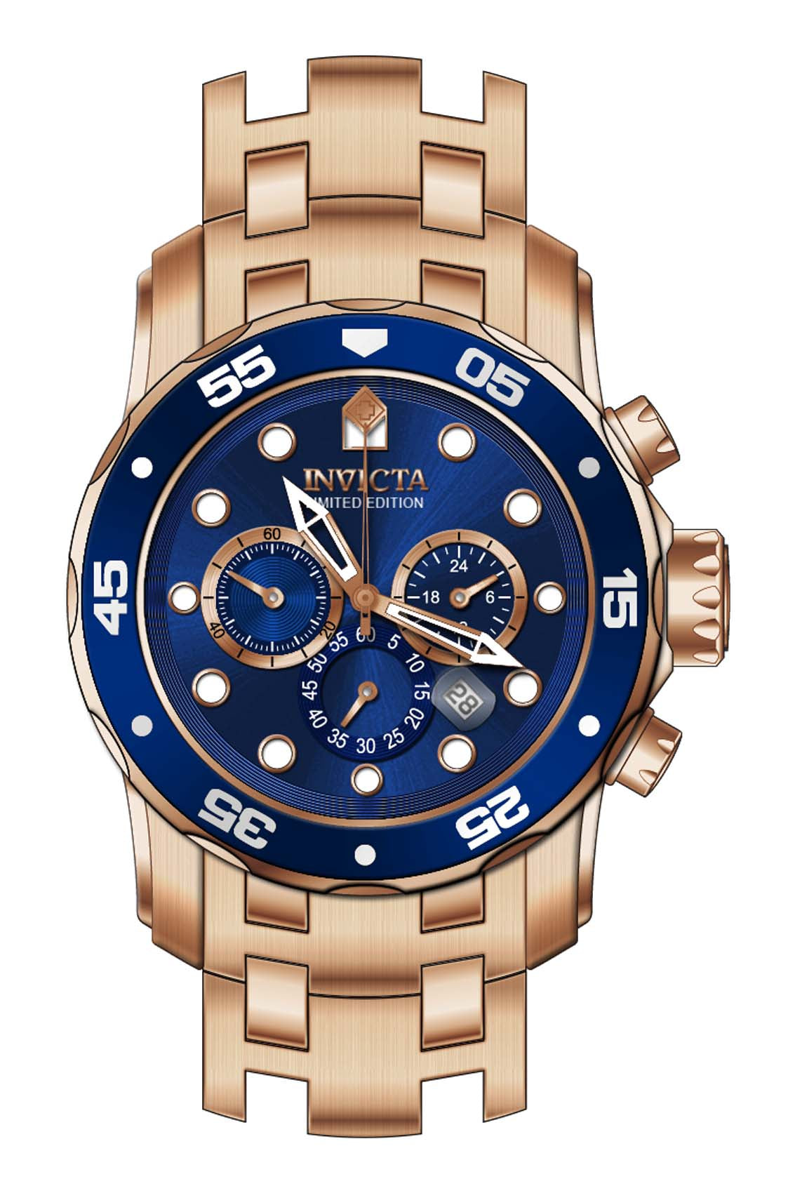Band for Invicta Pro Diver Men 30780