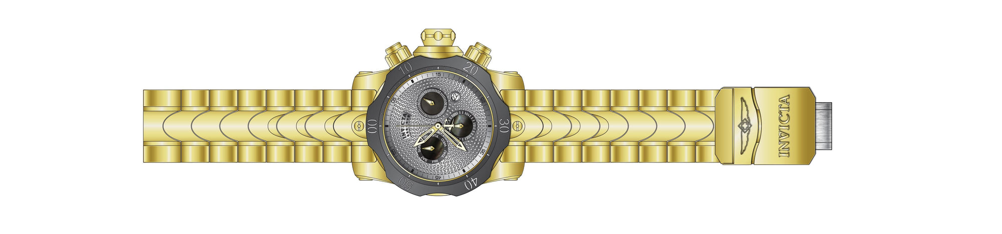 Band for Invicta Reserve Venom Men 31652