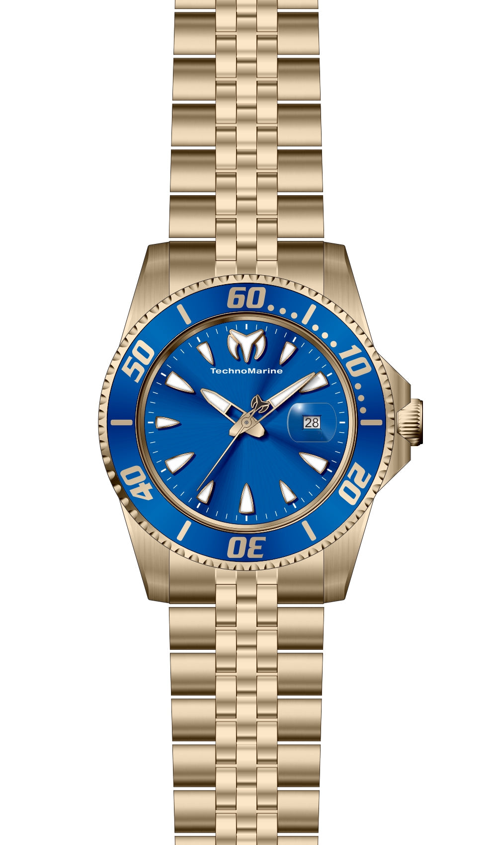 Backside Works MANEATER ハンドペイントT Parts for Technomarine Sea Manta TM-220088 - Invicta Watch Bands
