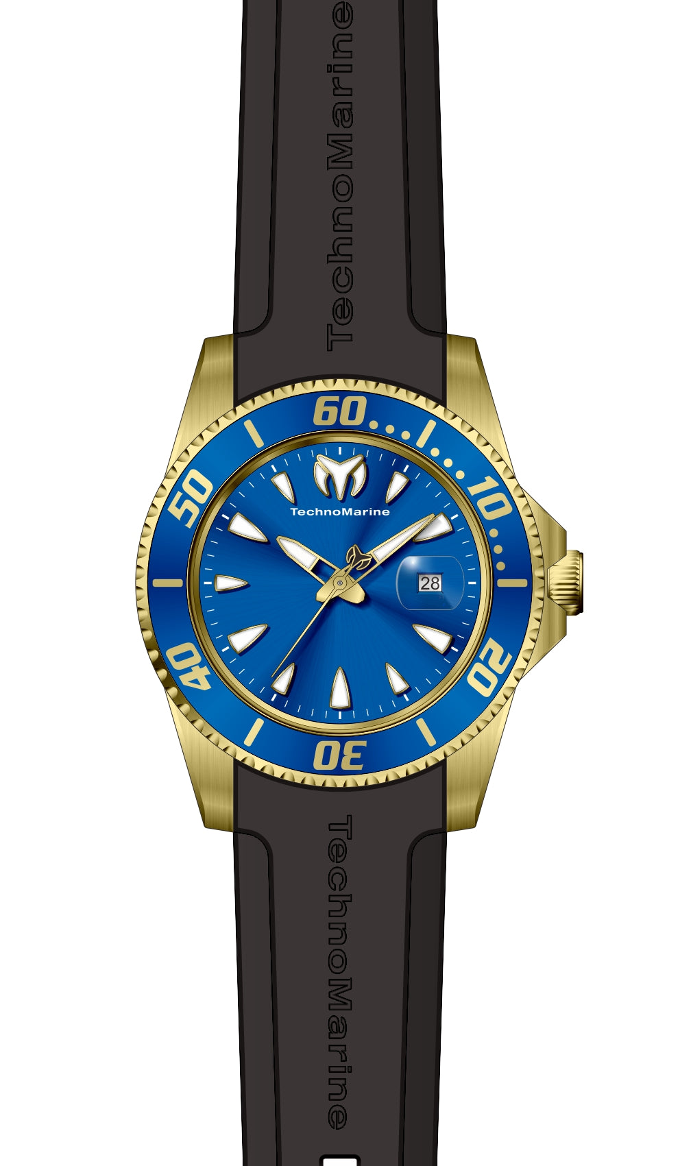 Band for Technomarine Sea Manta TM-220115 Invicta Watch Bands