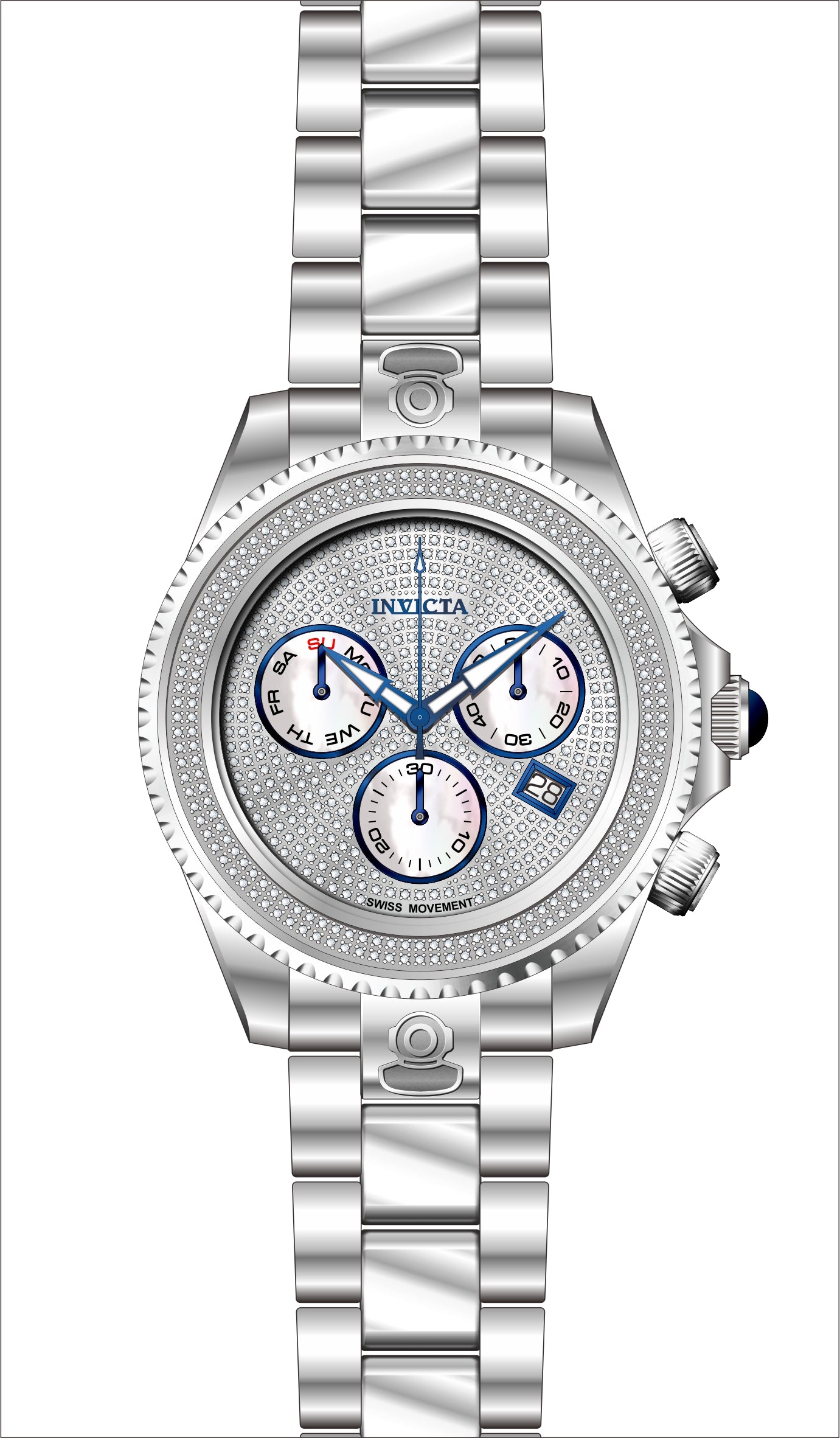 Band for Invicta Pro Diver Men 32362