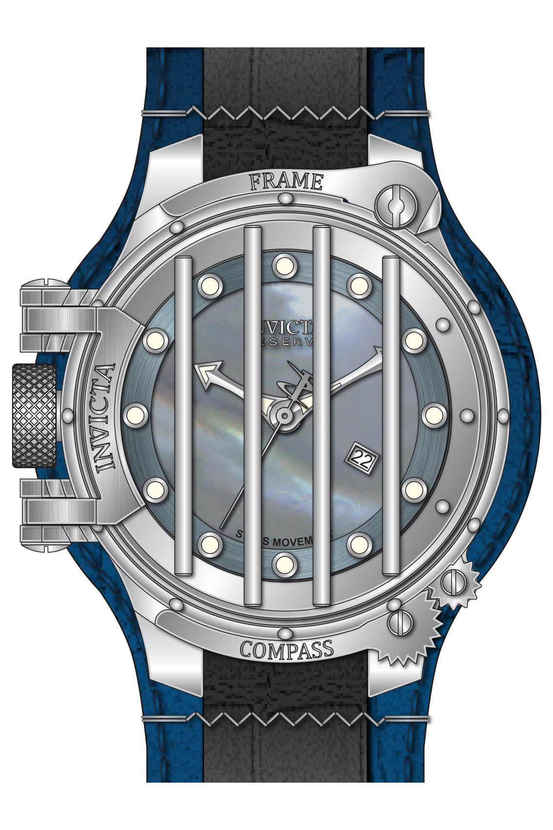 Parts for Invicta Reserve Men 31921