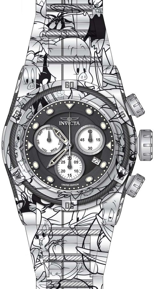 Band for Invicta Character Collection Looney Tunes Men 32508