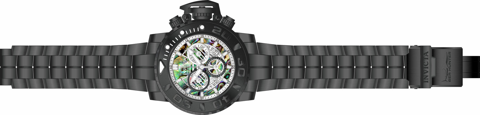 Band for Invicta Sea Hunter Men 32650