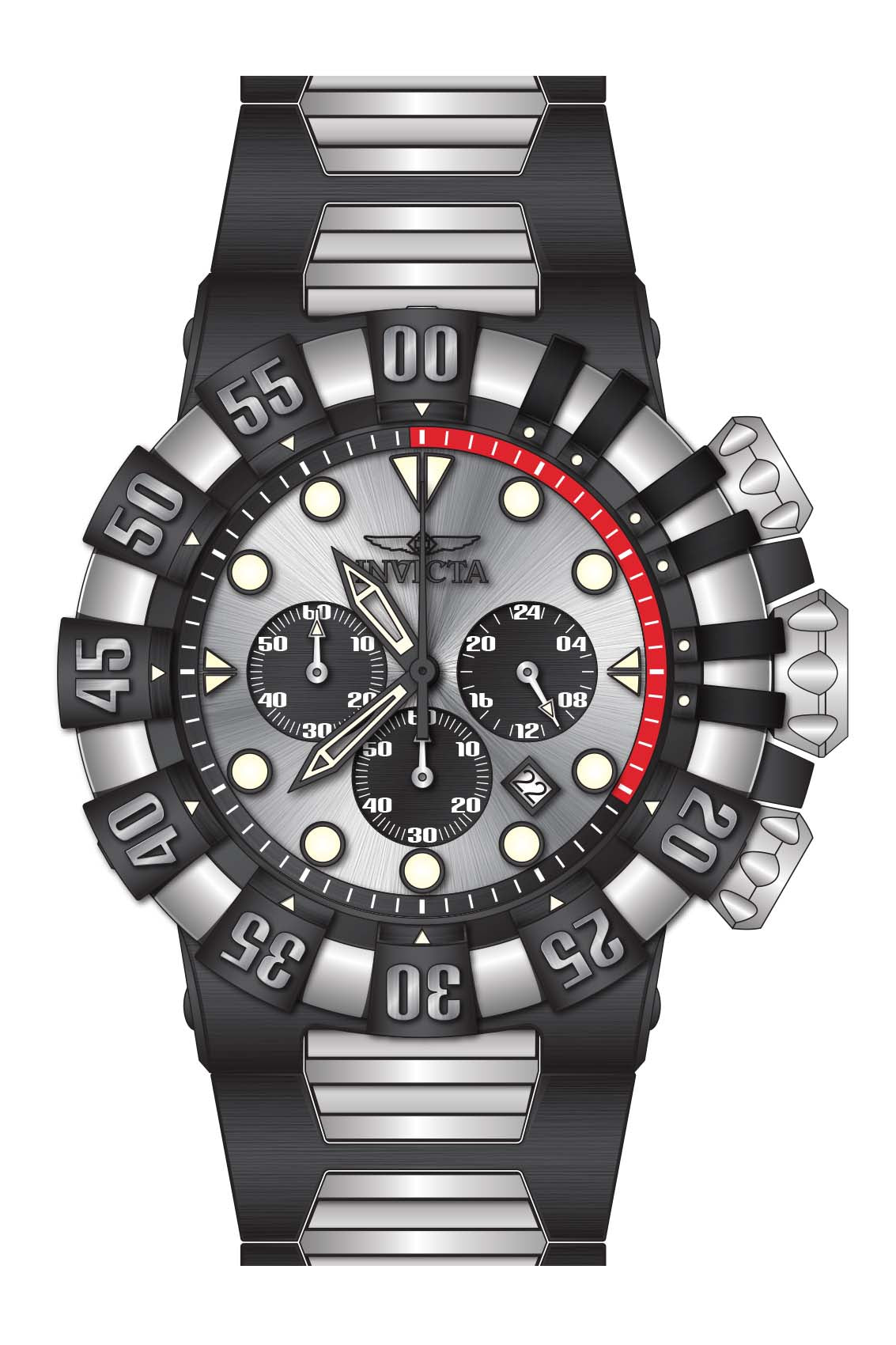 Band for Invicta Excursion Men 32374