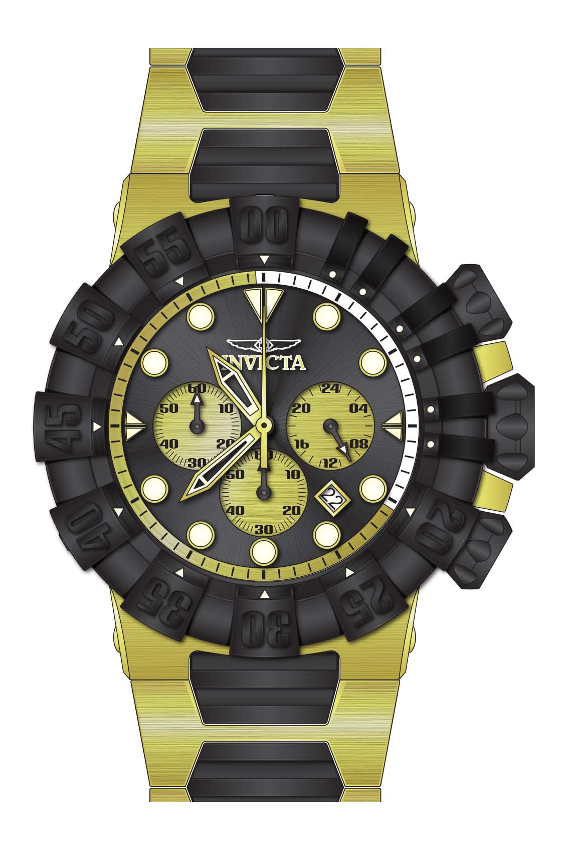 Band for Invicta Excursion Men 32376