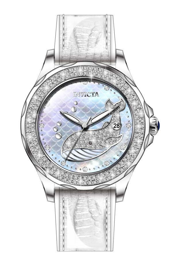 Band for Invicta Wildflower Ocean Voyage Lady 32670