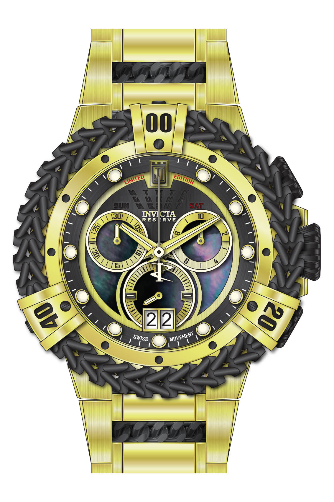 Parts for Invicta JT Men 32544