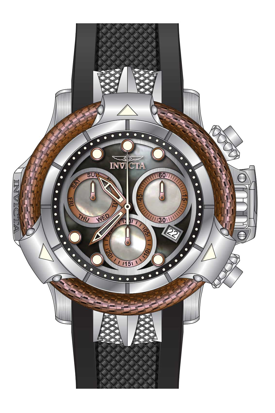 Band for Invicta Subaqua Men 32678