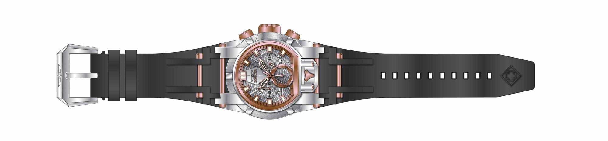 Band for Invicta Bolt Zeus Men 32683