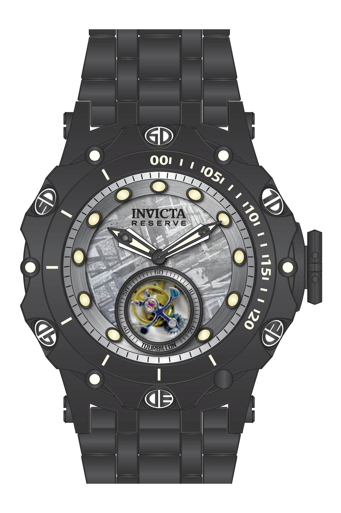 Band for Invicta Reserve Venom Men 32563