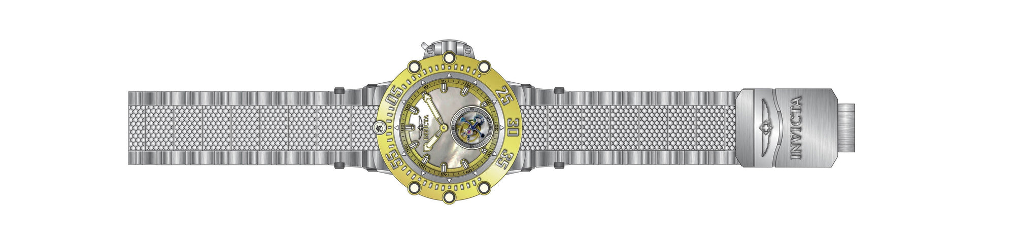 Band for Invicta Subaqua Men 32865