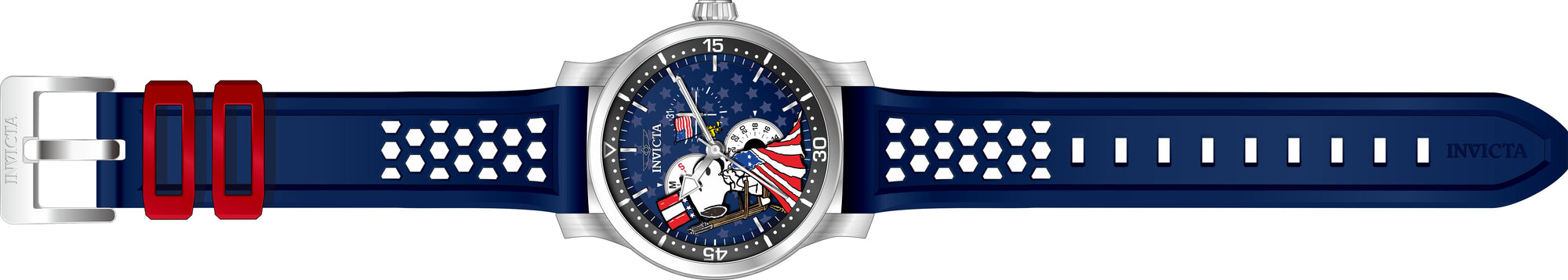 Band for Invicta Character Collection Snoopy Men 33173