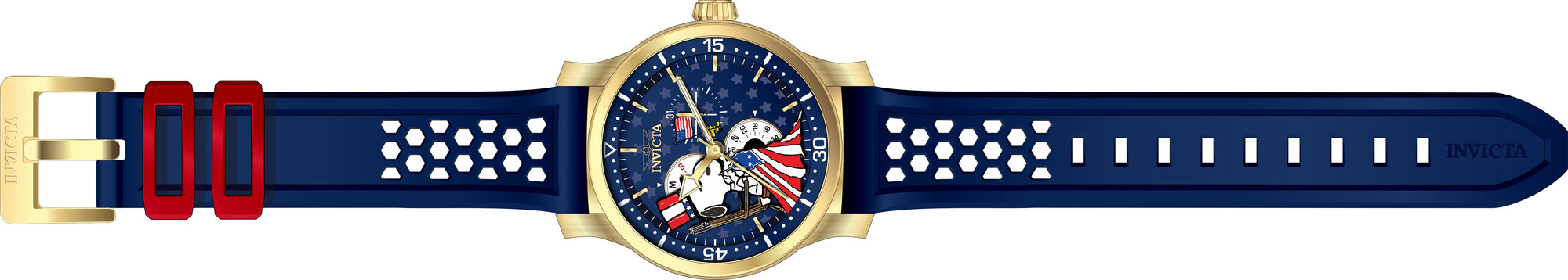 Band for Invicta Character Collection Snoopy Men 33174
