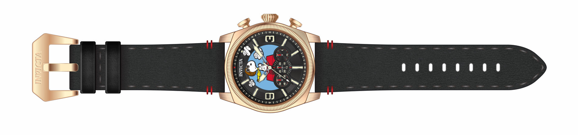 Band for Invicta Character Collection Snoopy Men 33175