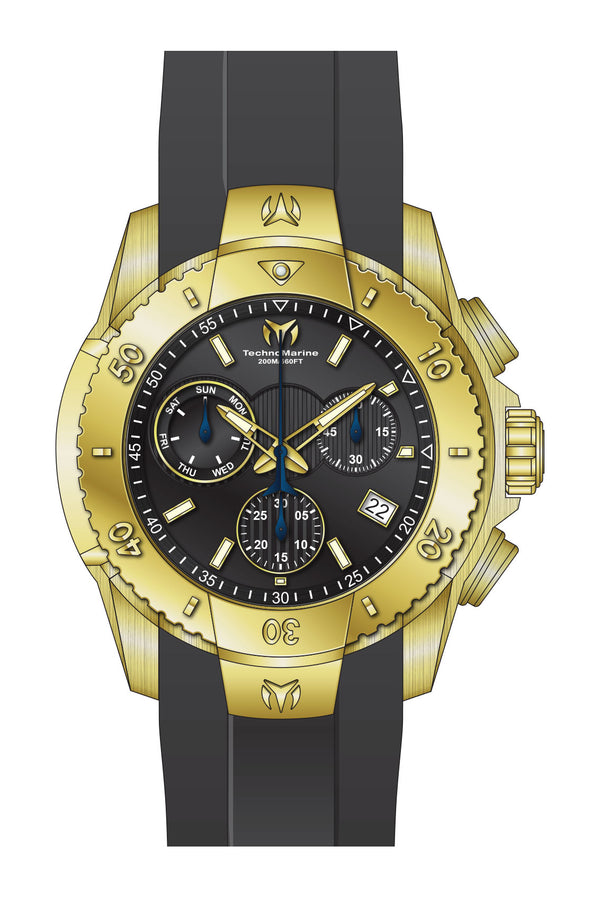 Band for Technomarine UF6 Men TM-620003 - Invicta Watch Bands