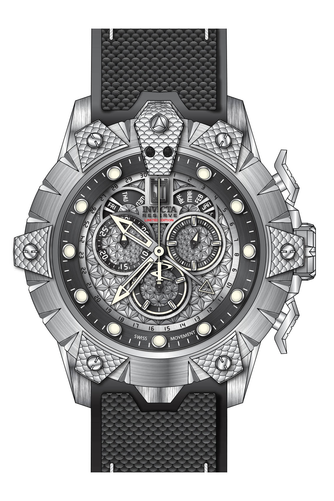 Parts for Invicta JT Men 32557