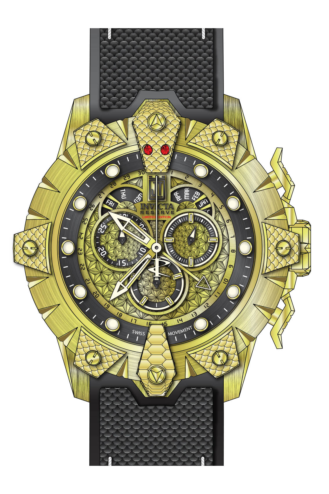 Parts for Invicta JT Men 32558