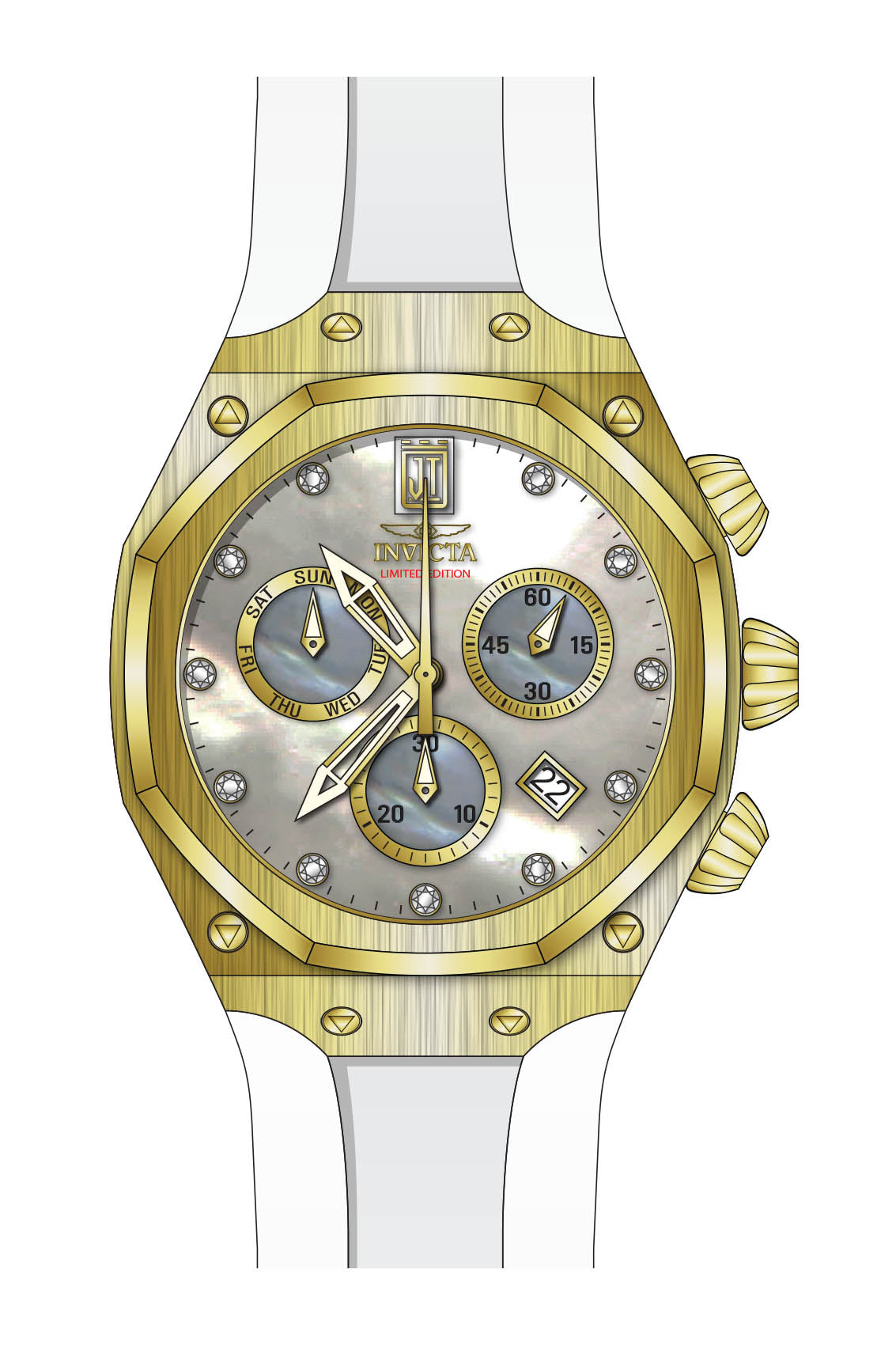 Parts for Invicta JT Men 32561