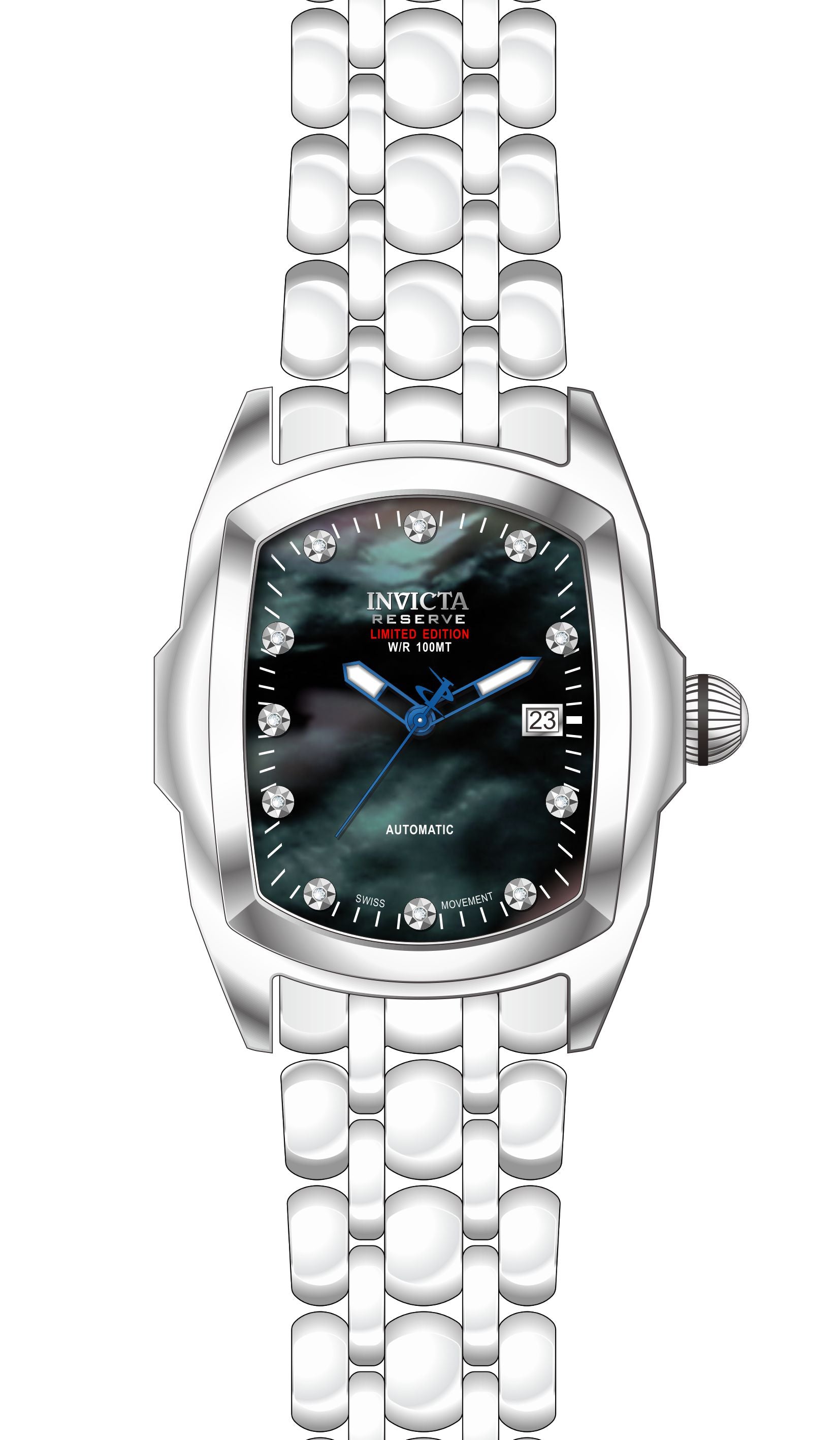 Parts for Invicta Lupah Men 32246
