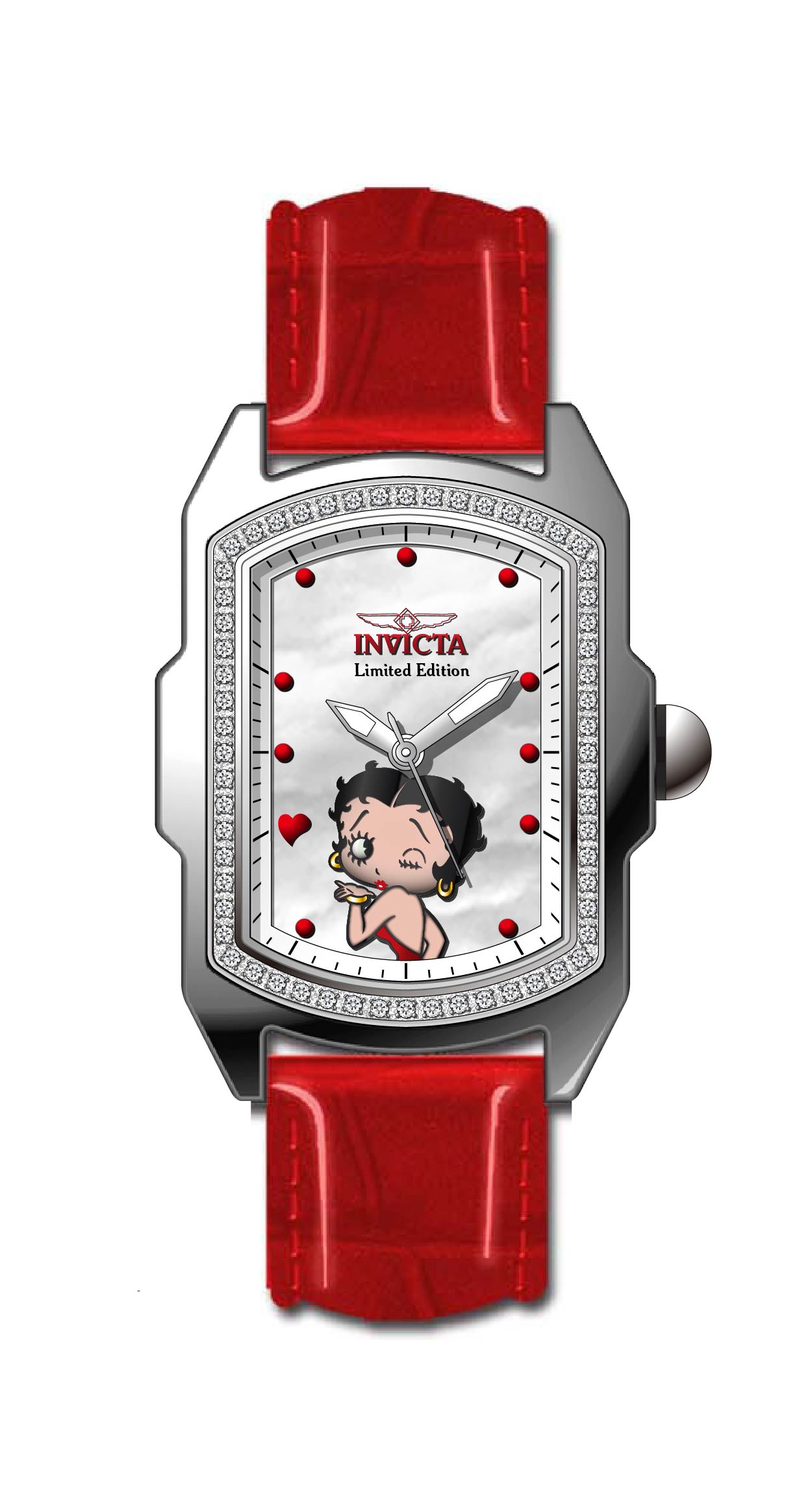 Band for Invicta Character Collection Betty Boop Lady 32796