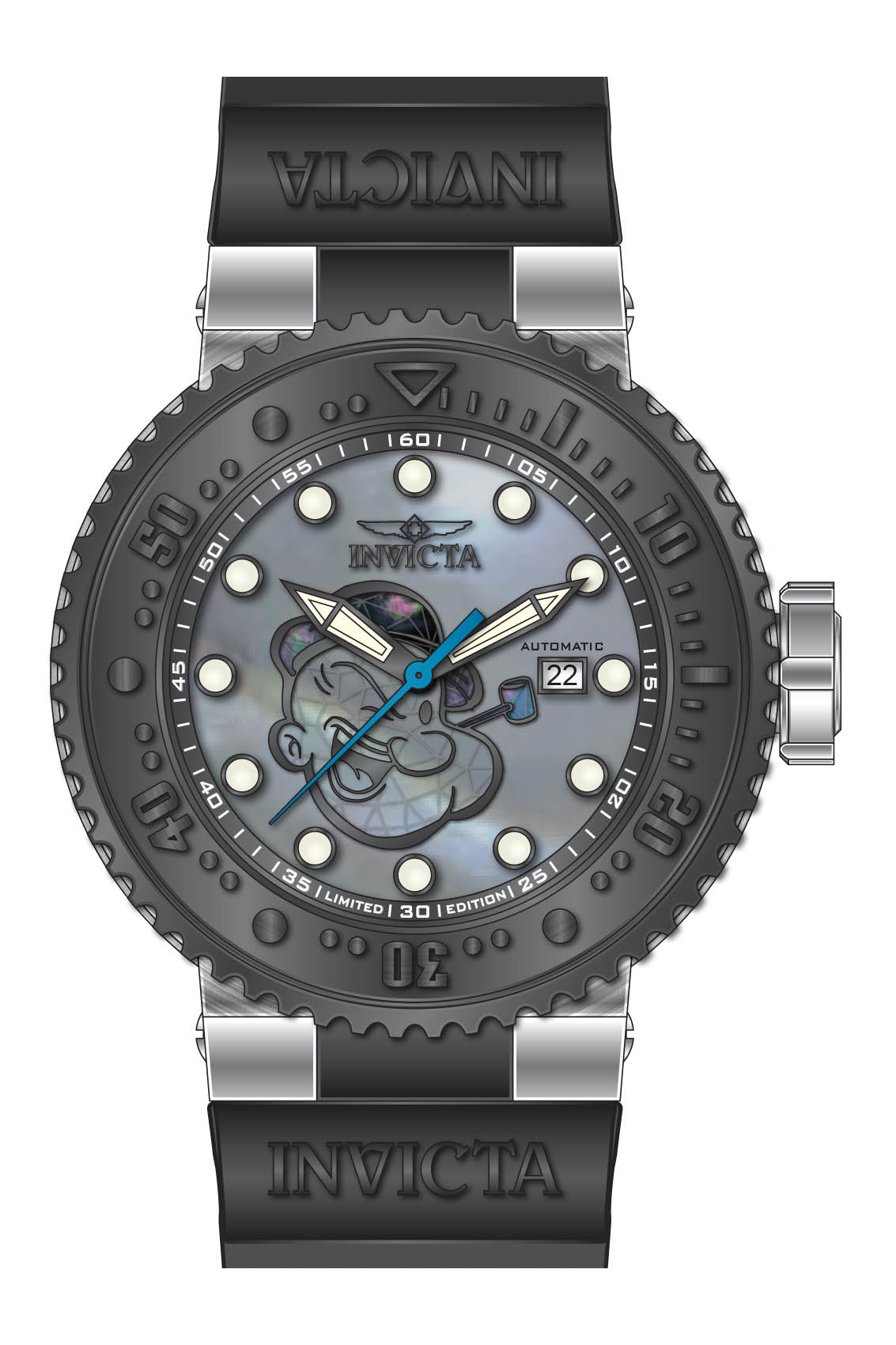 Band for Invicta Character Collection Popeye Men 32811