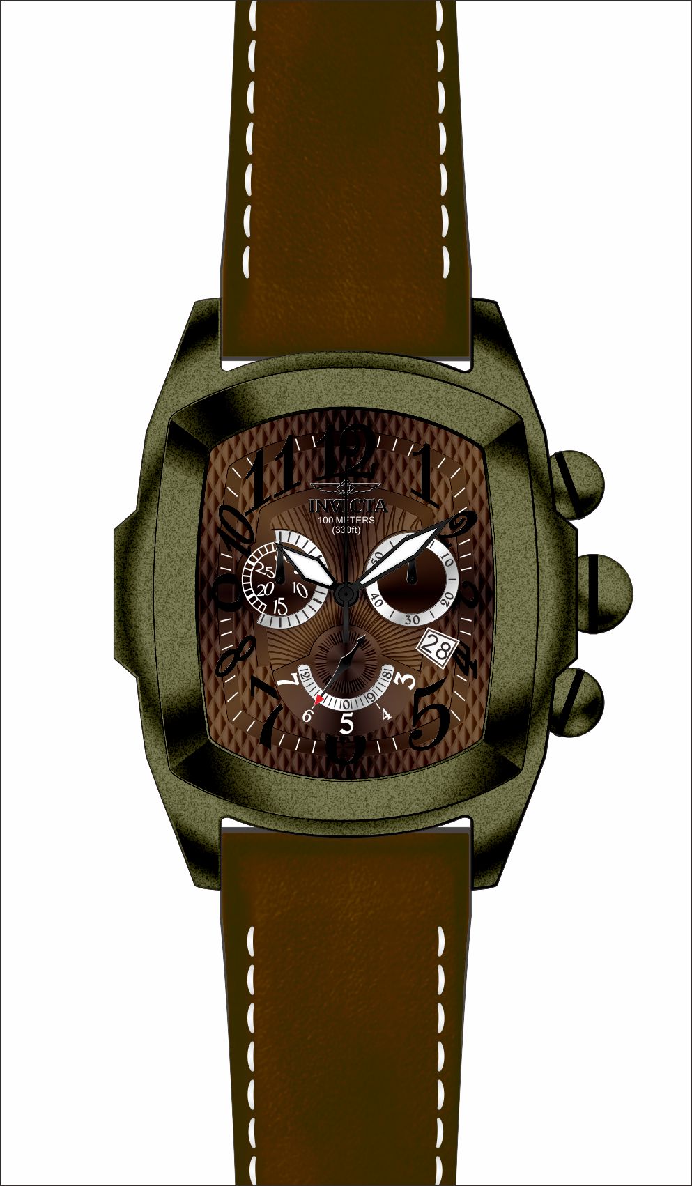 Band for Invicta Lupah Men 33378