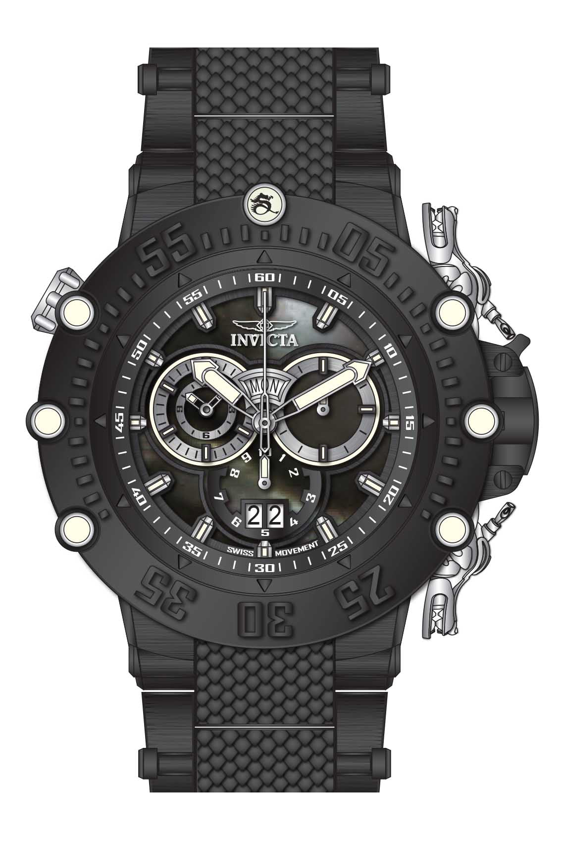 Band for Invicta Subaqua Men 32952