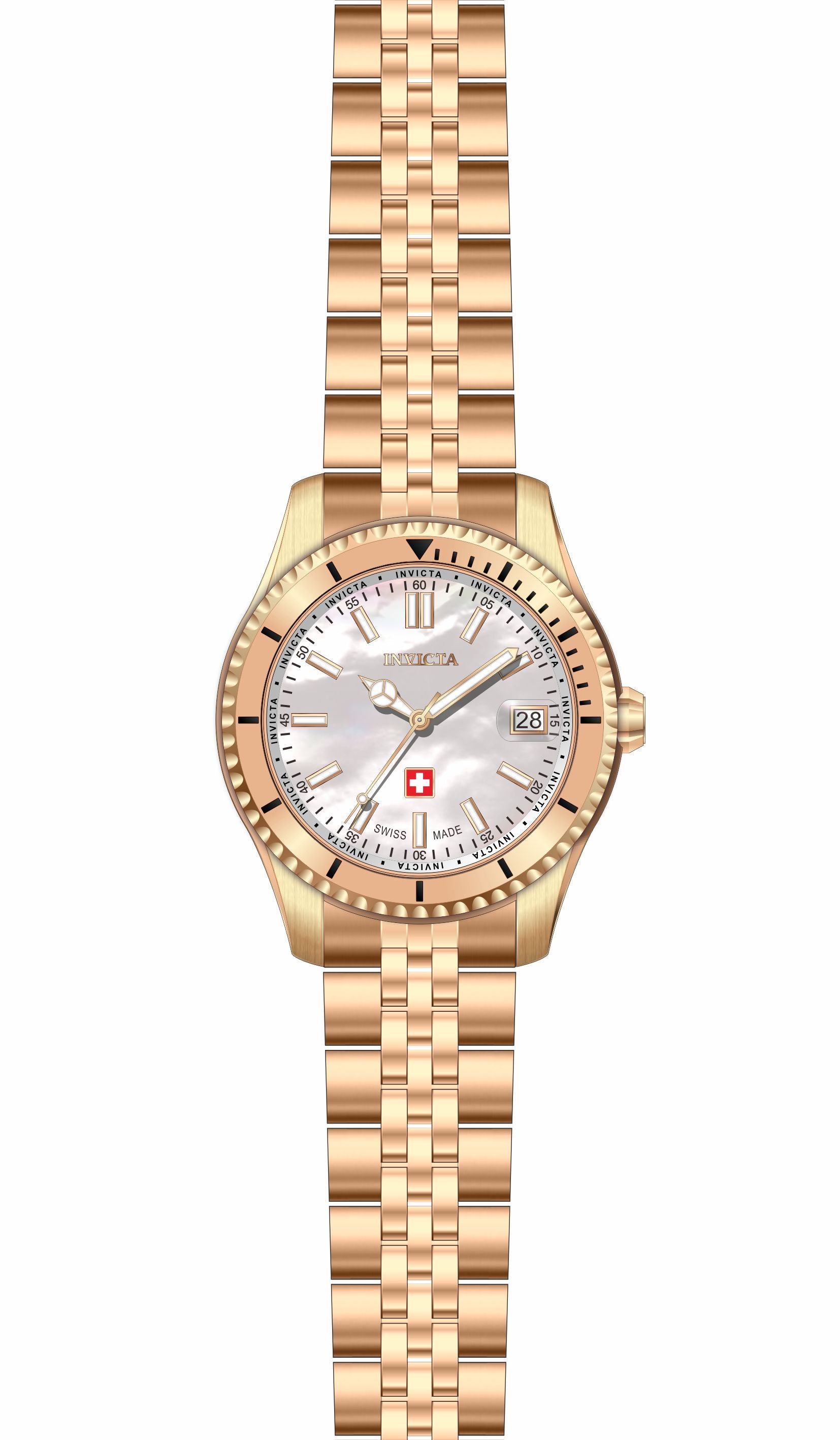 Band for Invicta Pro Diver Lady 33451