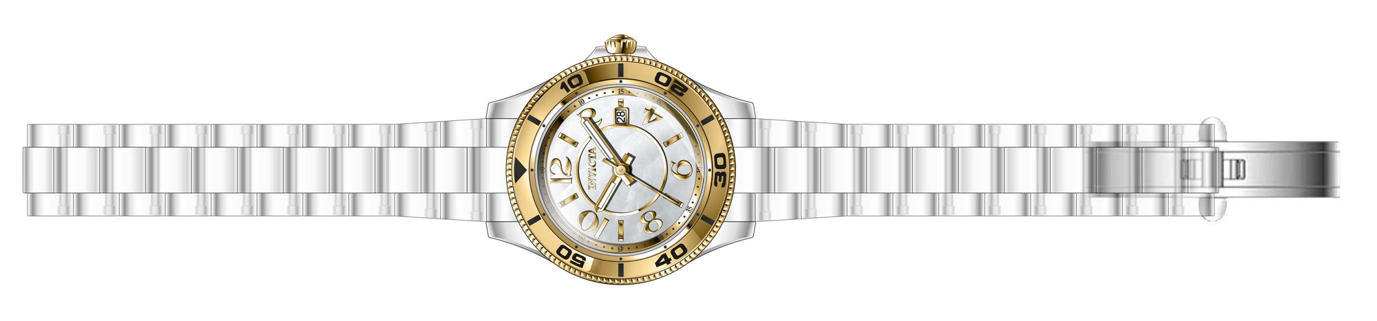 Band for Invicta Anatomic Lady 30361