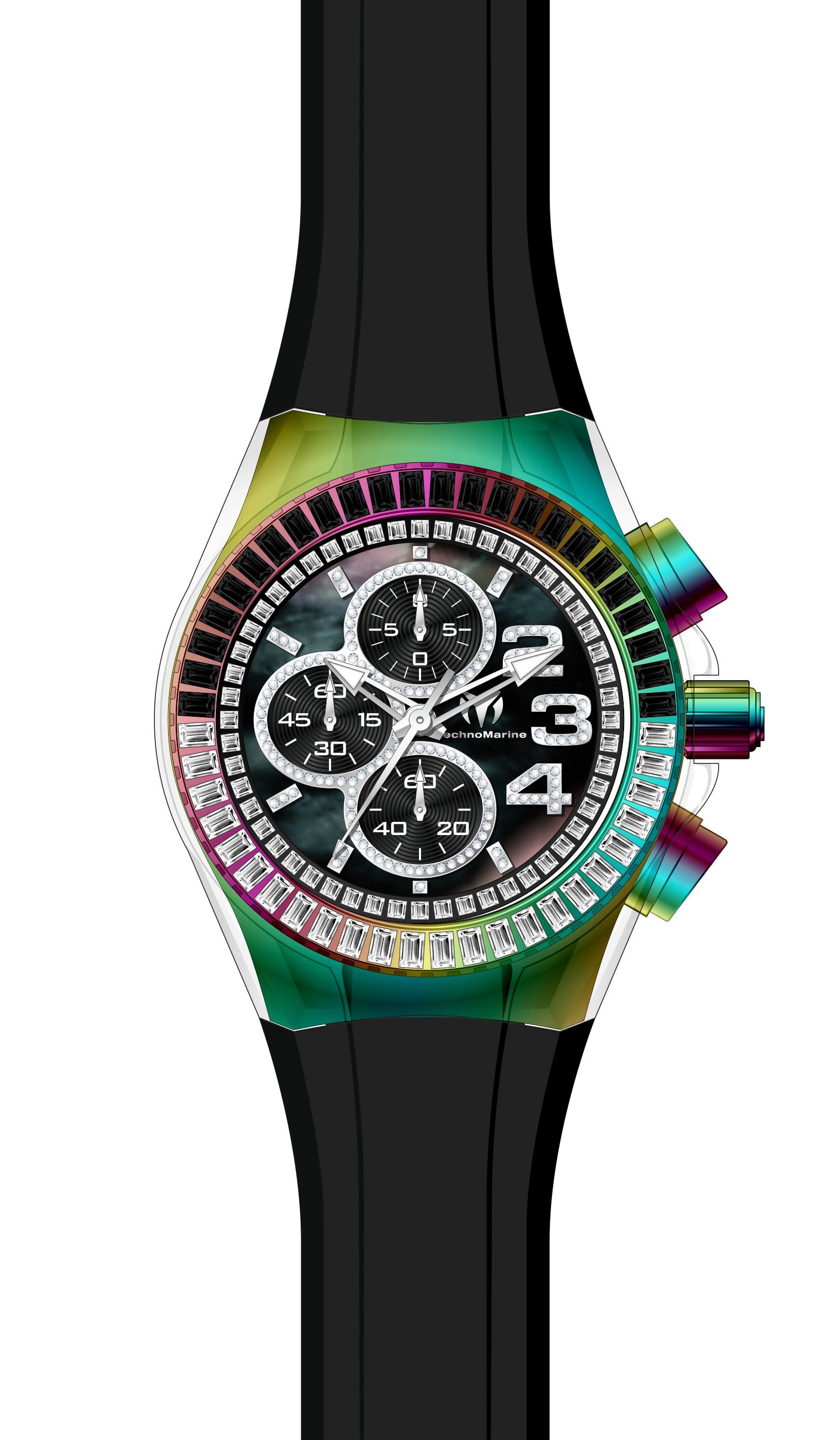 Band for Technomarine Cruise Glitz TM-121035