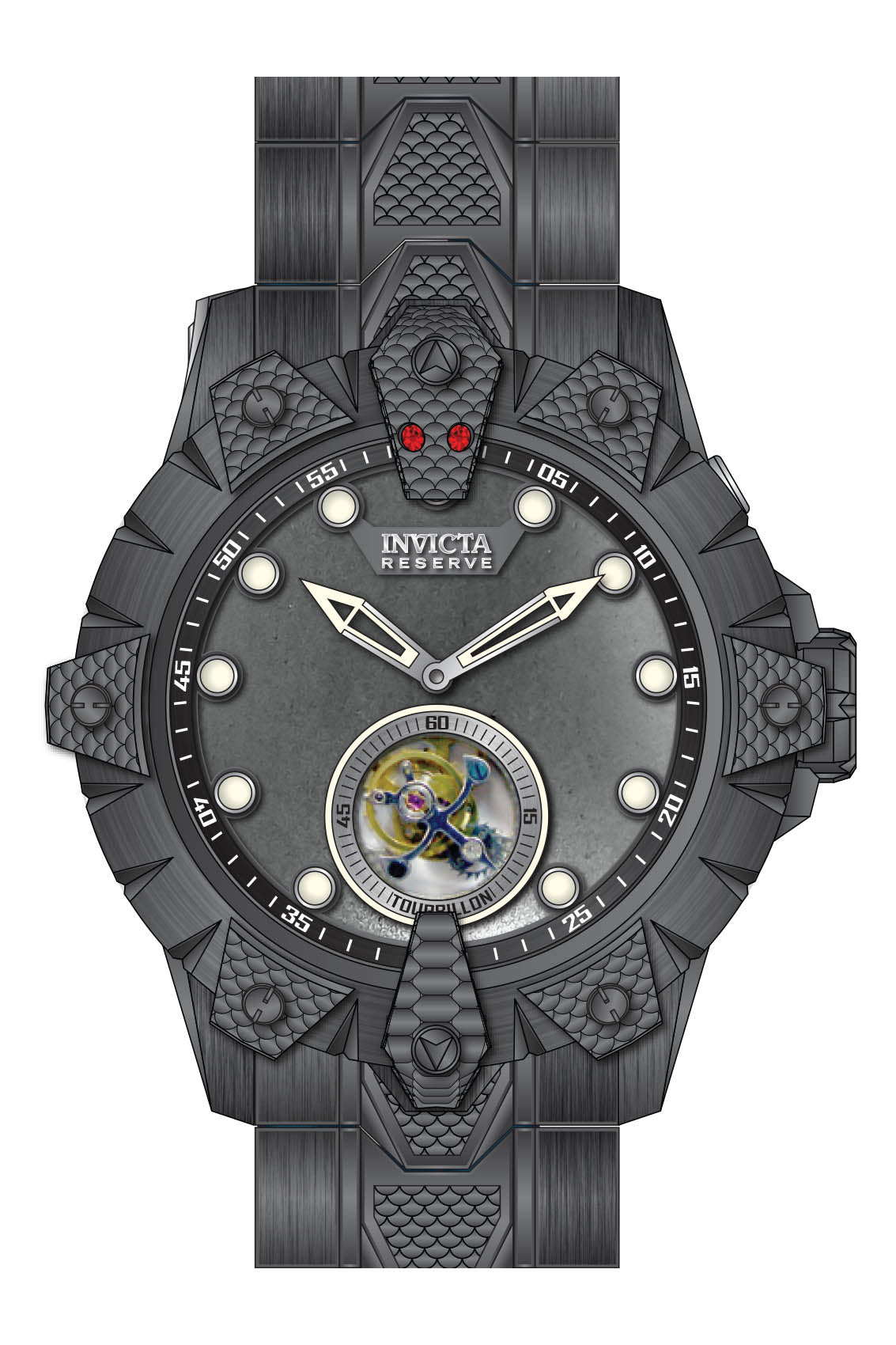 Band for Invicta Reserve Venom Men 32864