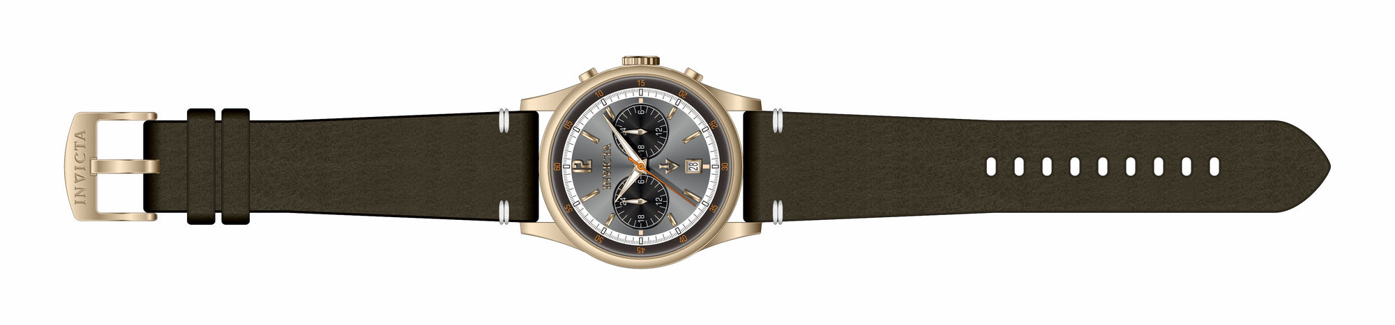 Band for Invicta Vintage Zager Exclusive Men 33508