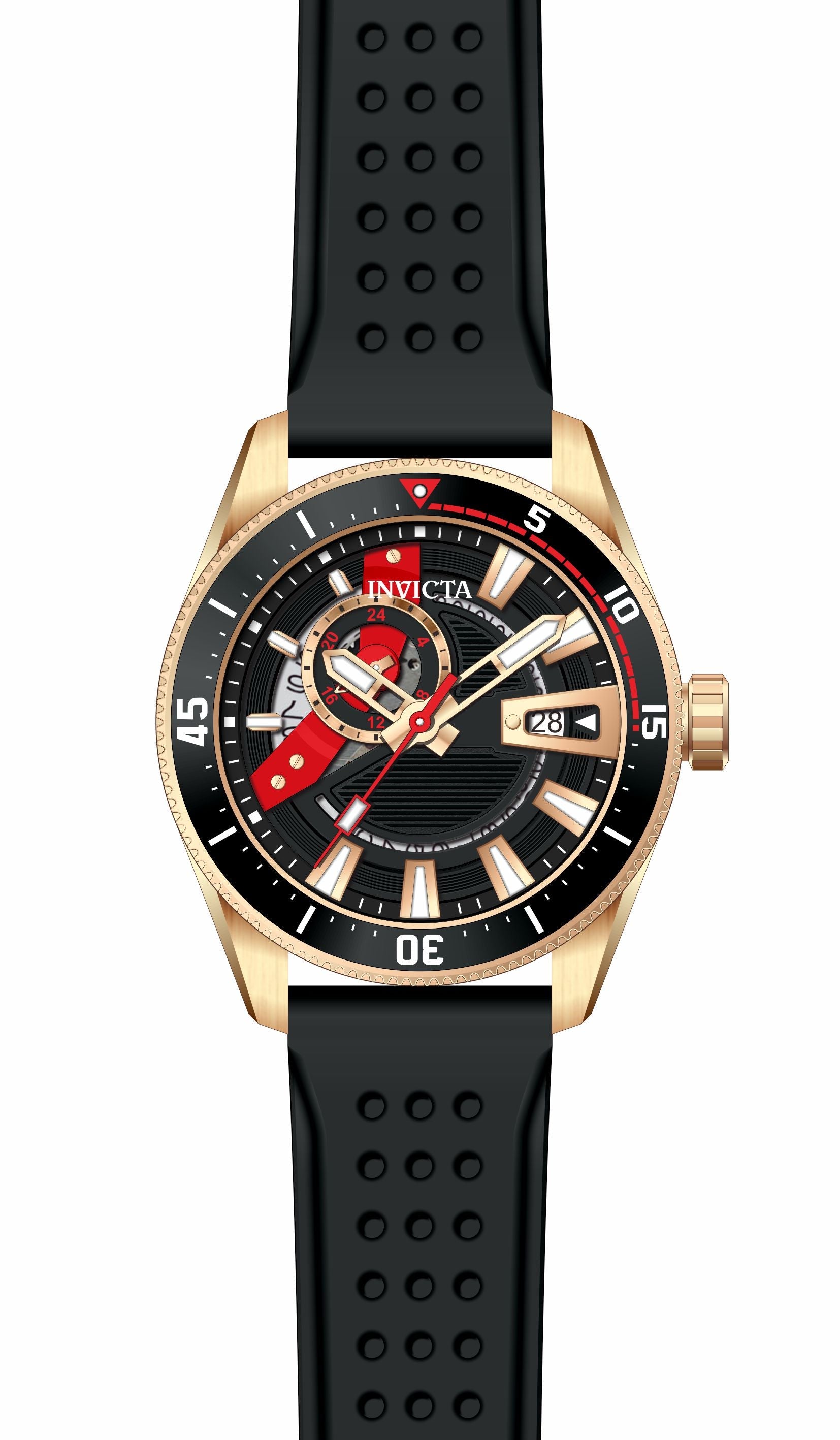 Band for Invicta Pro Diver Men 33512