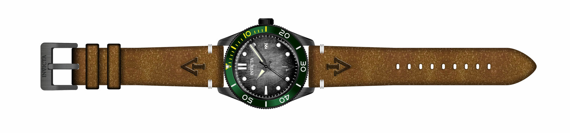 Band for Invicta Vintage Men 33519