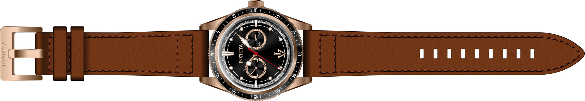Band for Invicta Vintage Zager Exclusive Men 33531