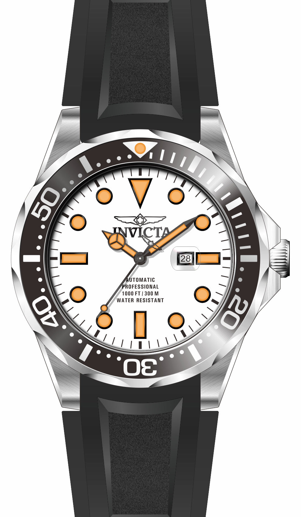 Band for Invicta Pro Diver Men 33600
