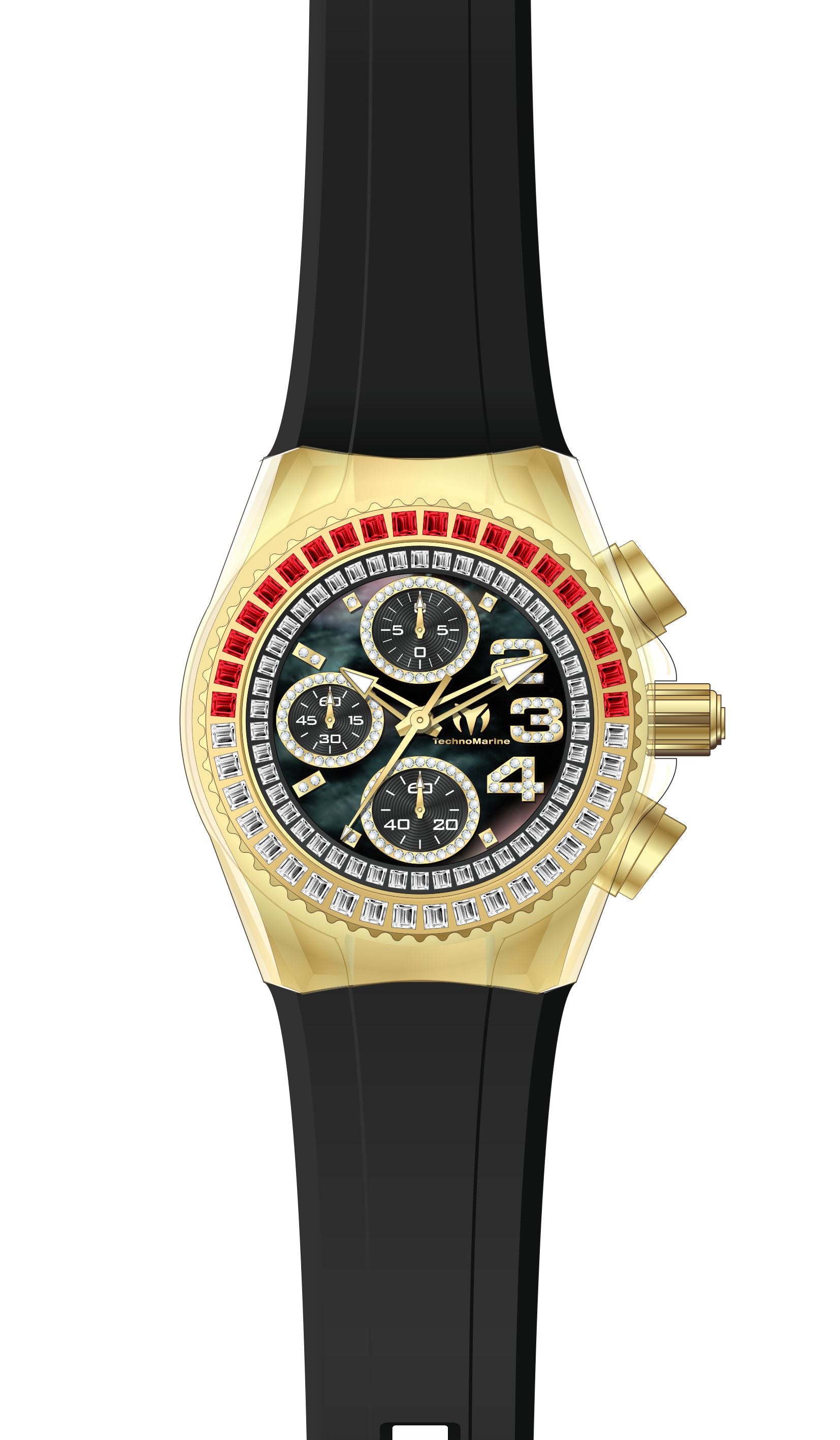 Band for Technomarine Cruise Glitz TM-121064